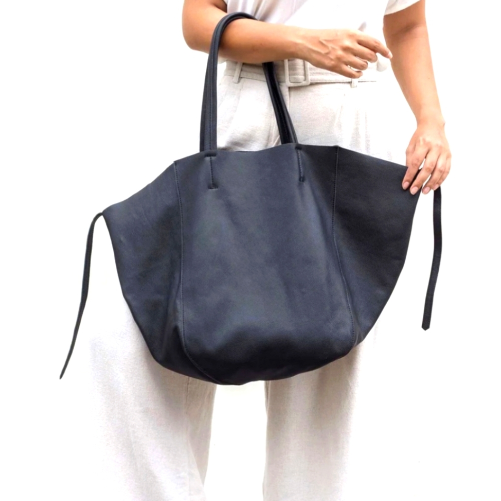 Milan Leather Tote Bag-Brand New